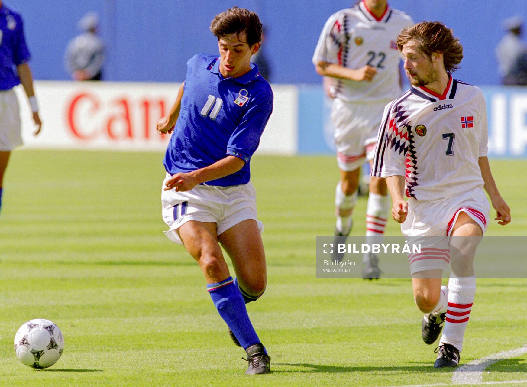 Football, FIFA World Cup 1994 (USA), Group E, Italy -
