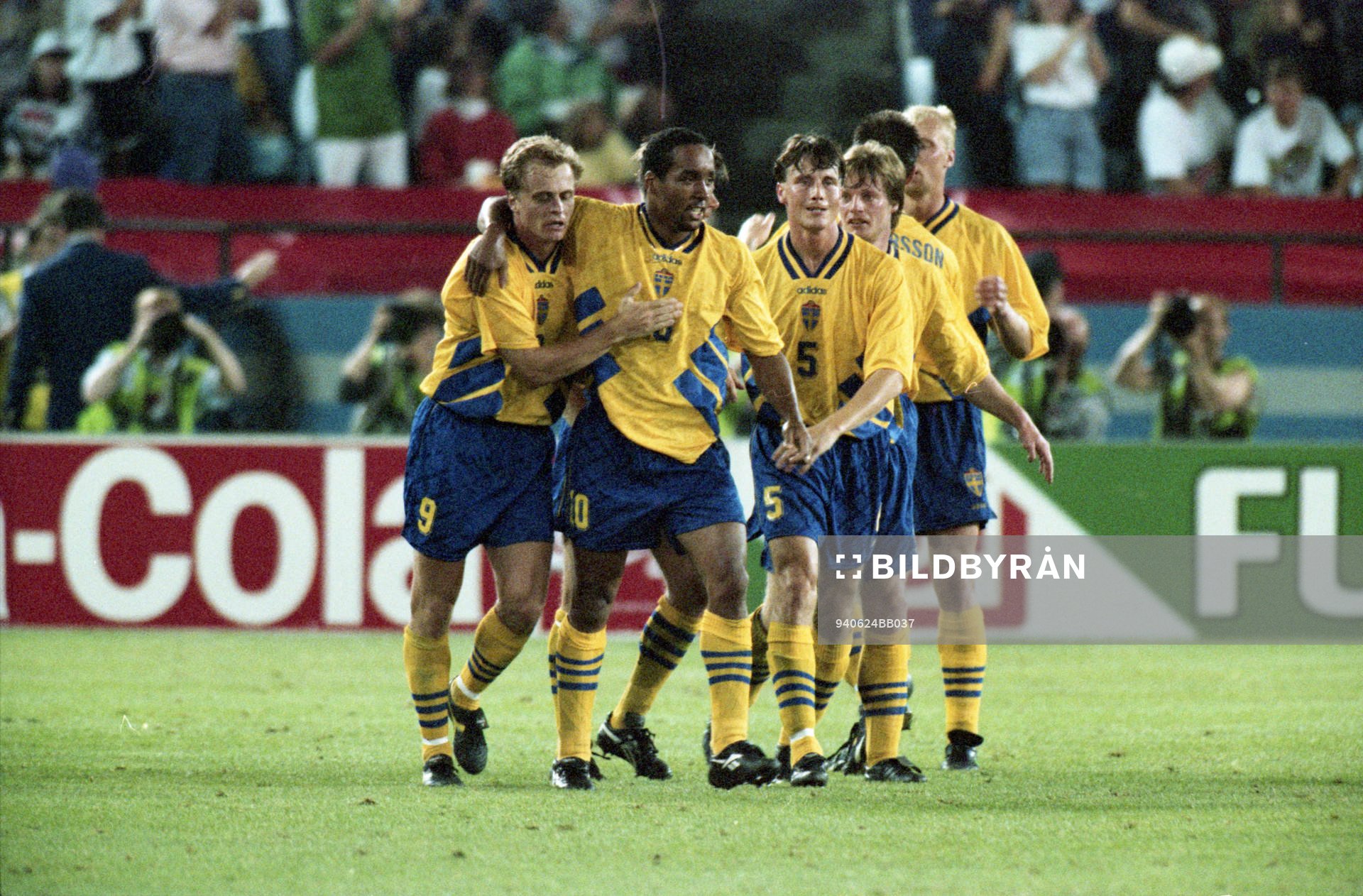 Jonas Thern, Martin Dahlin, Roger Ljung, Stefan Schwarz,