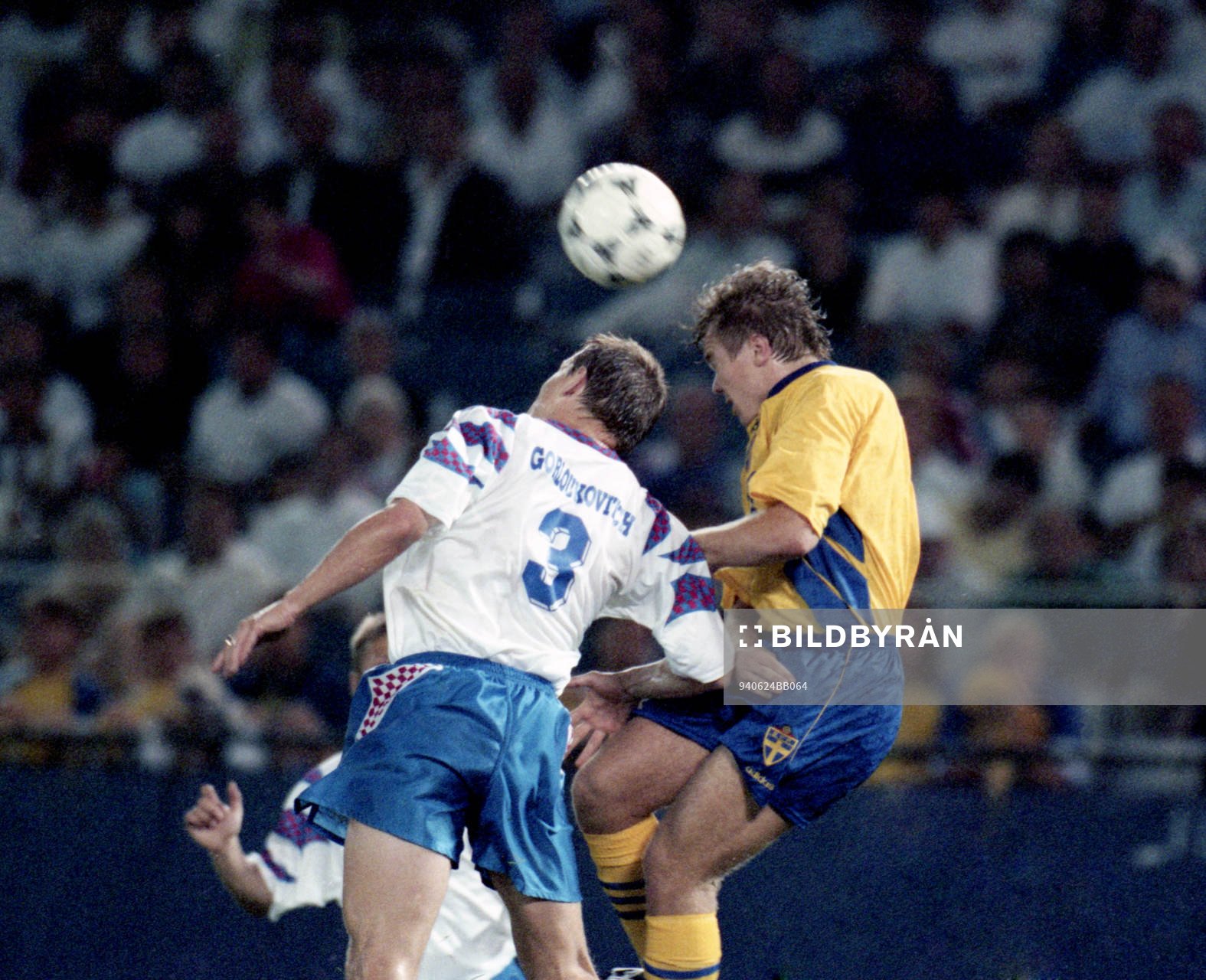 Nickduell, Gorlukovich, Ryssland mot Tomas Brolin, Sverige