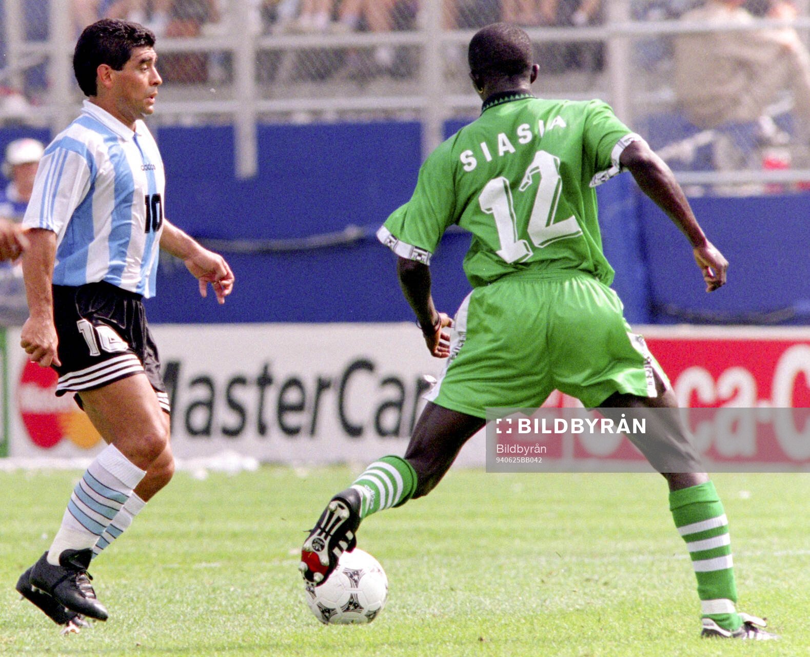 Football, FIFA World Cup 1994 (USA), Group D, Argentina -