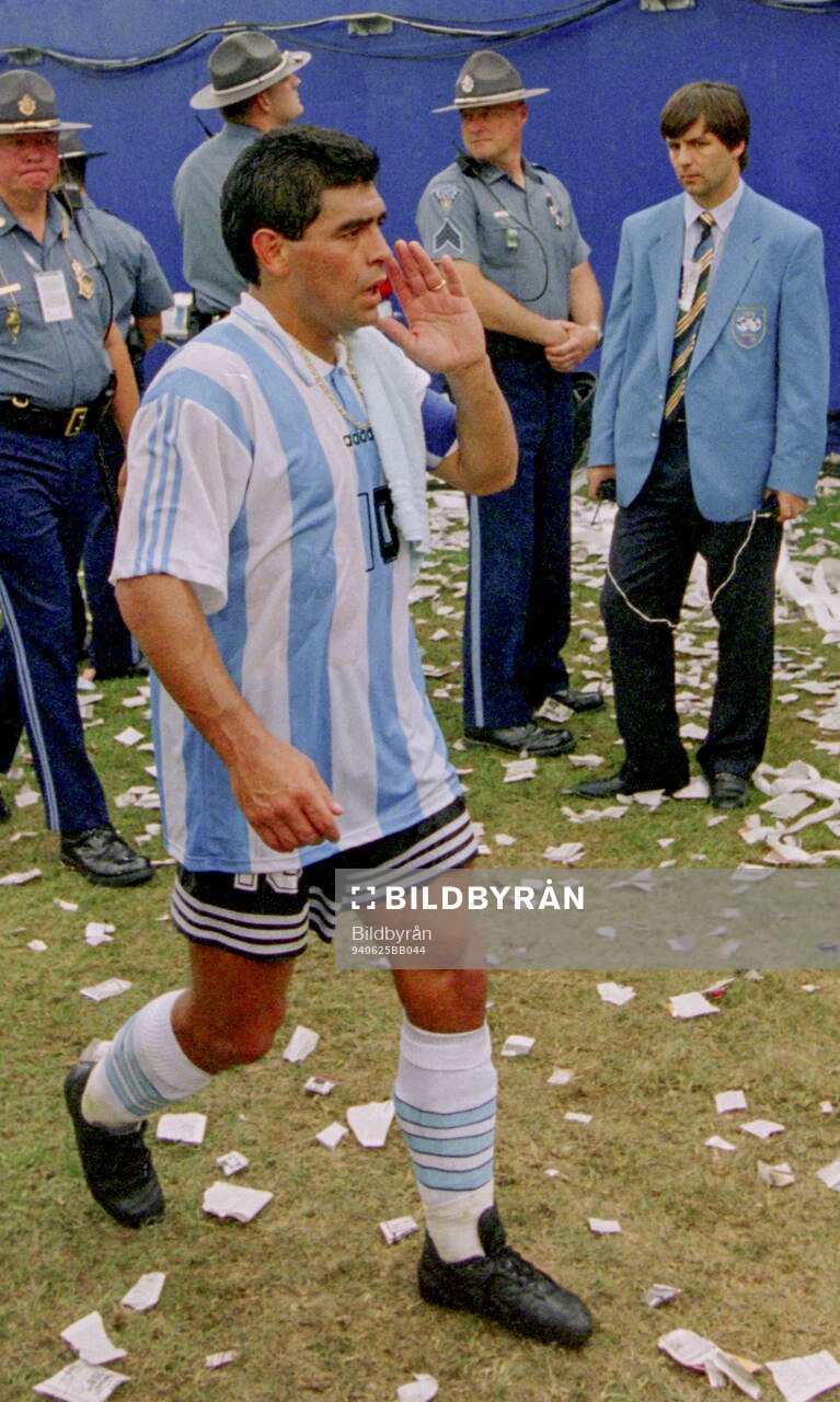 Football, FIFA World Cup 1994 (USA), Group D, Argentina -