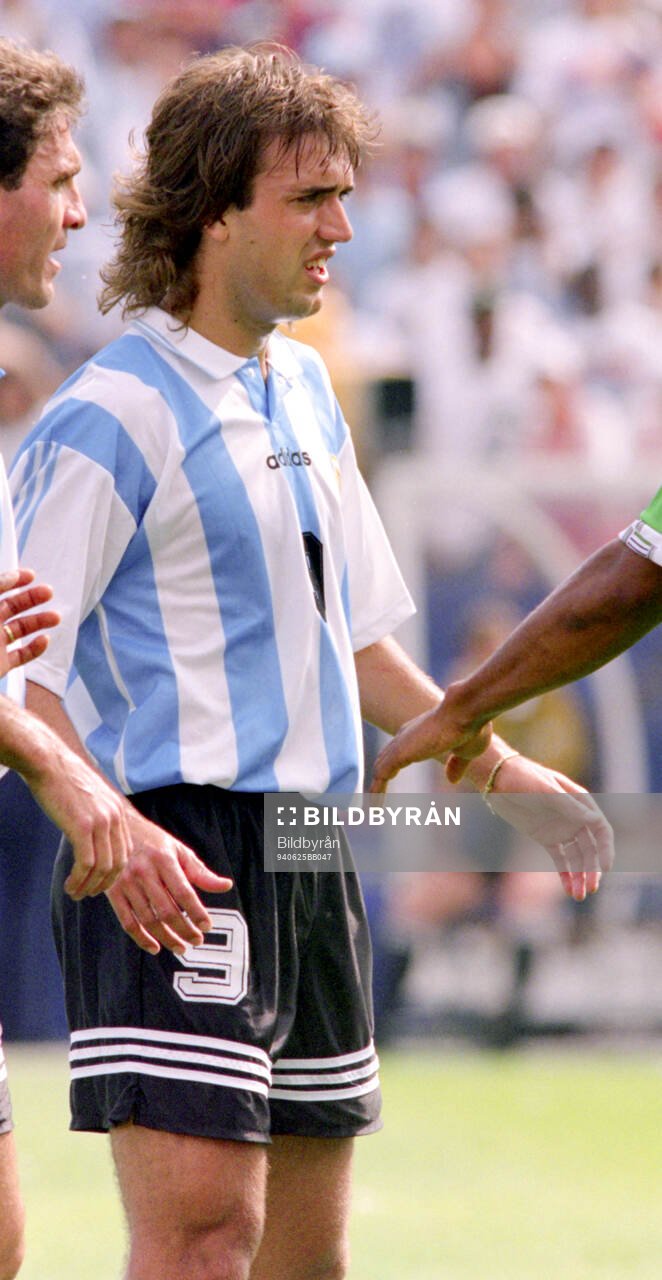 Football, FIFA World Cup 1994 (USA), Group D, Argentina -