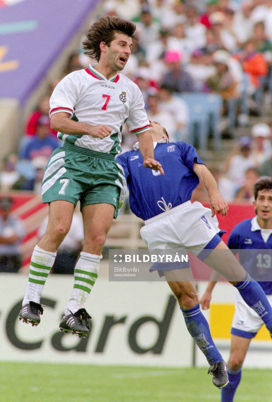 Football, FIFA World Cup 1994 (USA), Group D, Bulgaria -