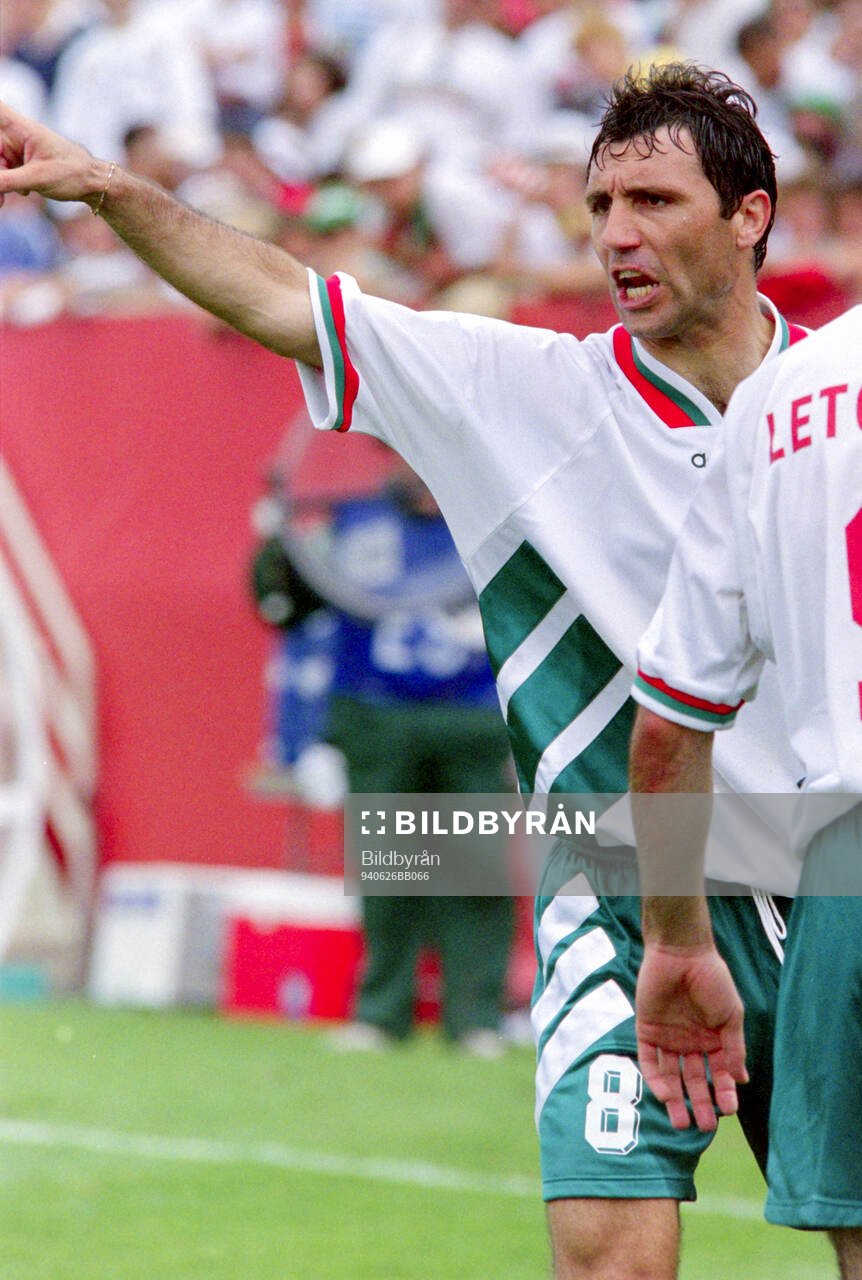Football, FIFA World Cup 1994 (USA), Group D, Bulgaria -