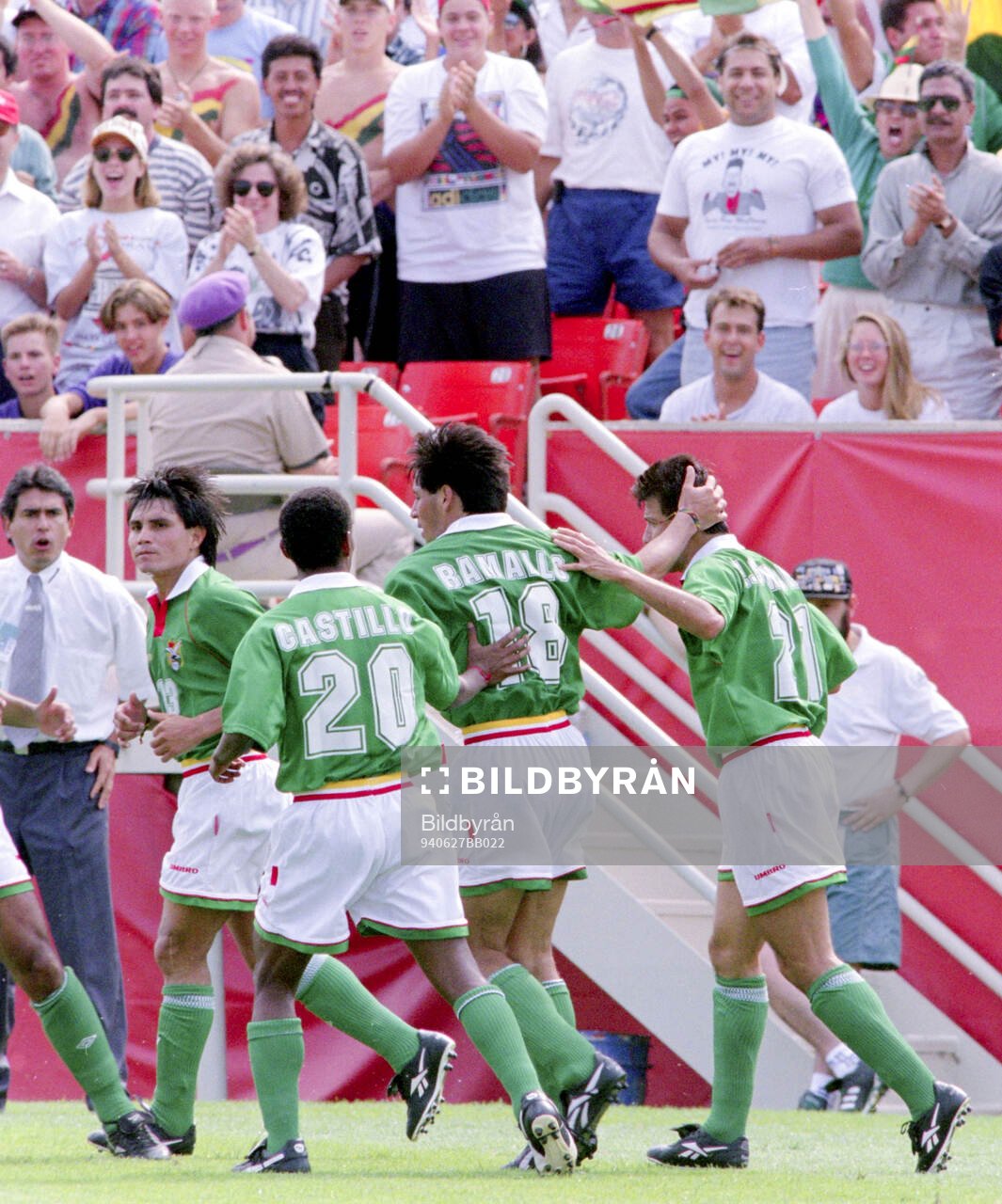 Football, FIFA World Cup 1994 (USA), Group C, Bolivia -