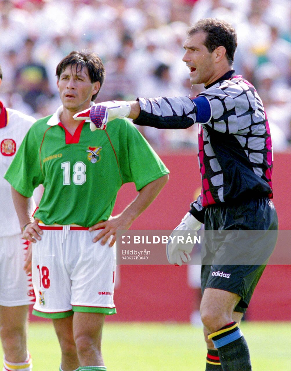 Football, FIFA World Cup 1994 (USA), Group C, Bolivia -