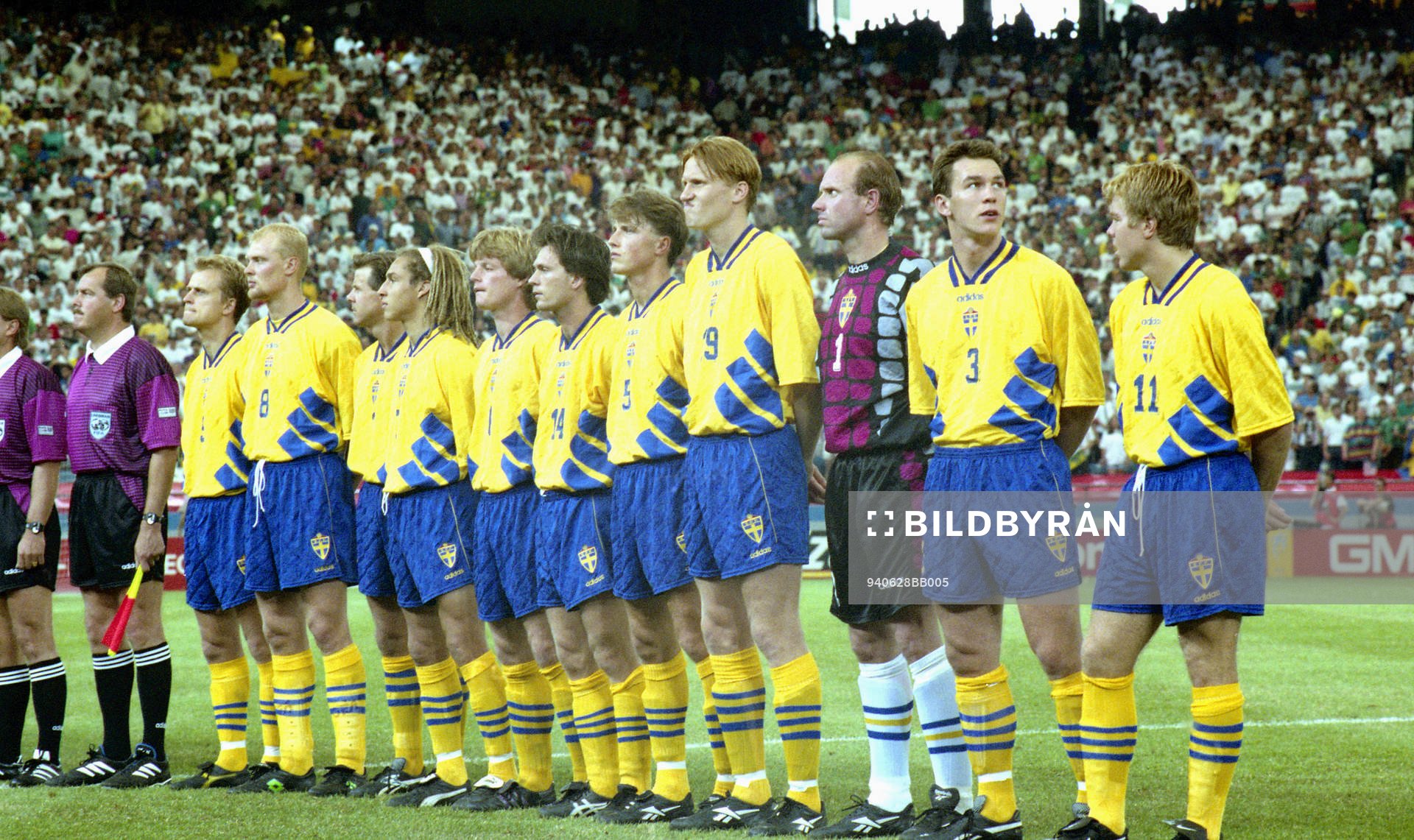 Jonas Thern, Klas Ingesson, Roland Nilsson, Henrik Larsson,
