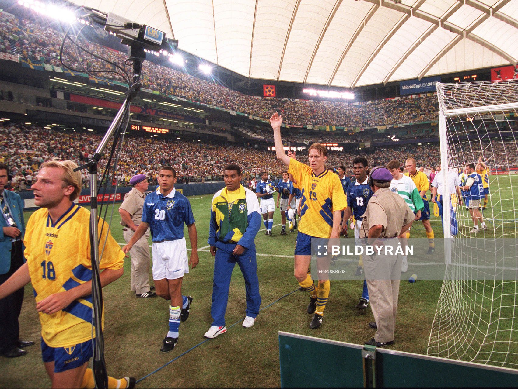 Håkan Mild, Kennet Andersson och Ronaldo