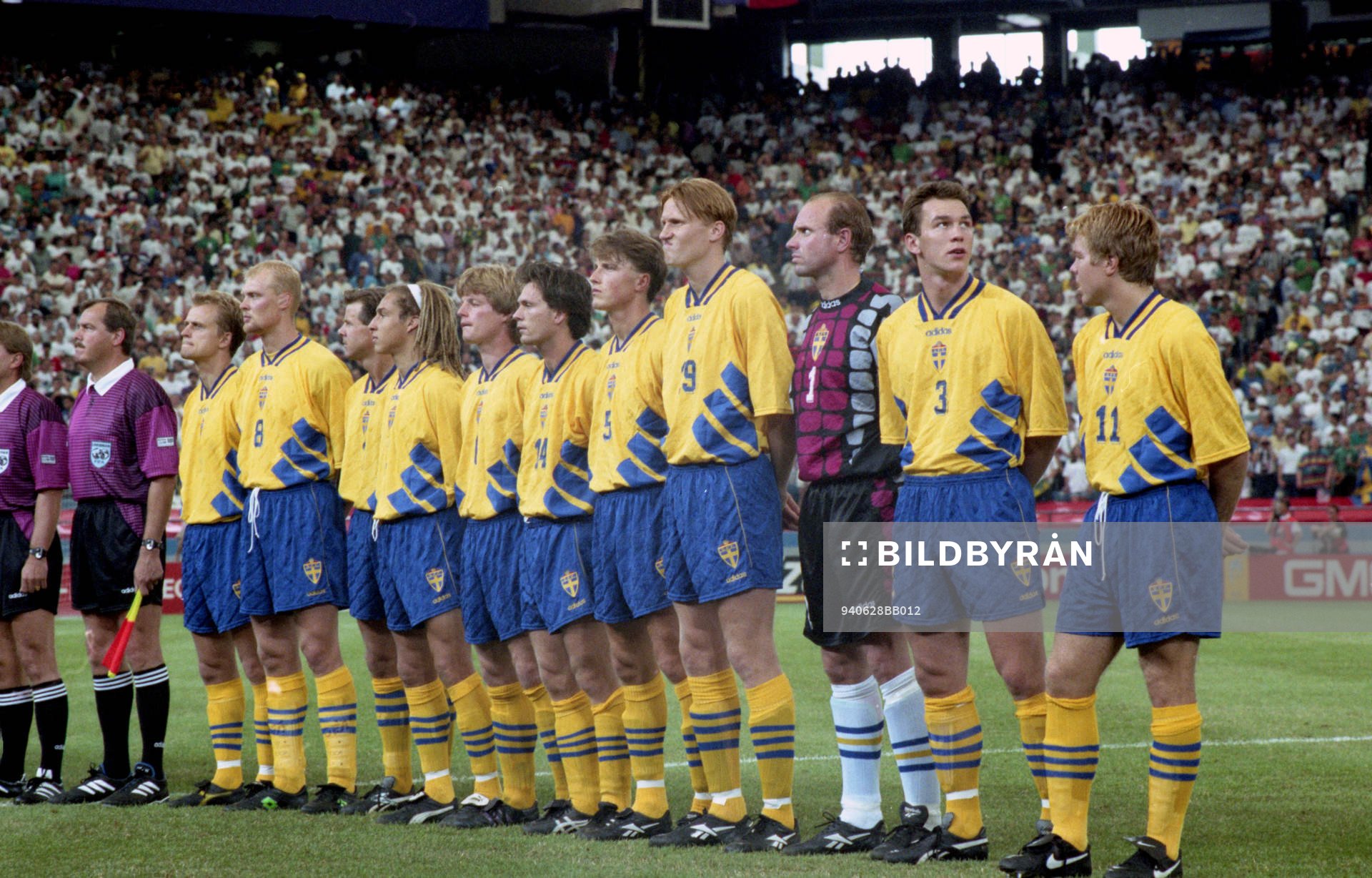 Jonas Thern, Klas Ingesson, Roland Nilsson, Henrik Larsson,