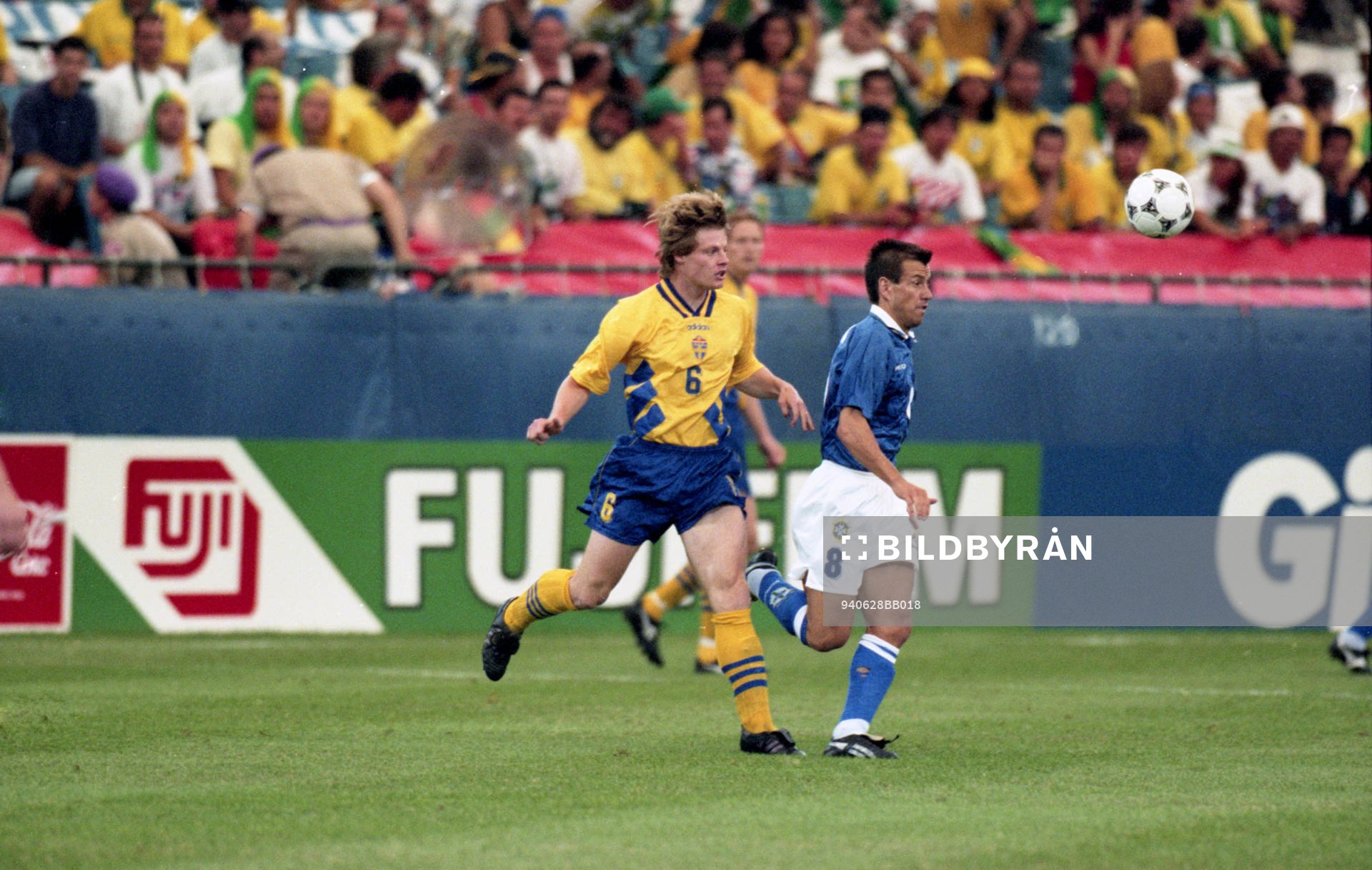 Stefan Schwarz, Sverige mot Dunga, Brasilien