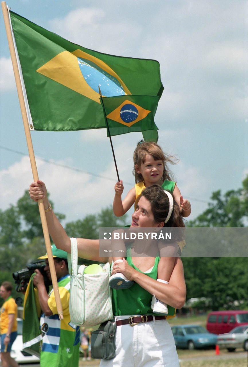 Fotboll, VM94, Brasilien - Sverige, 1-1