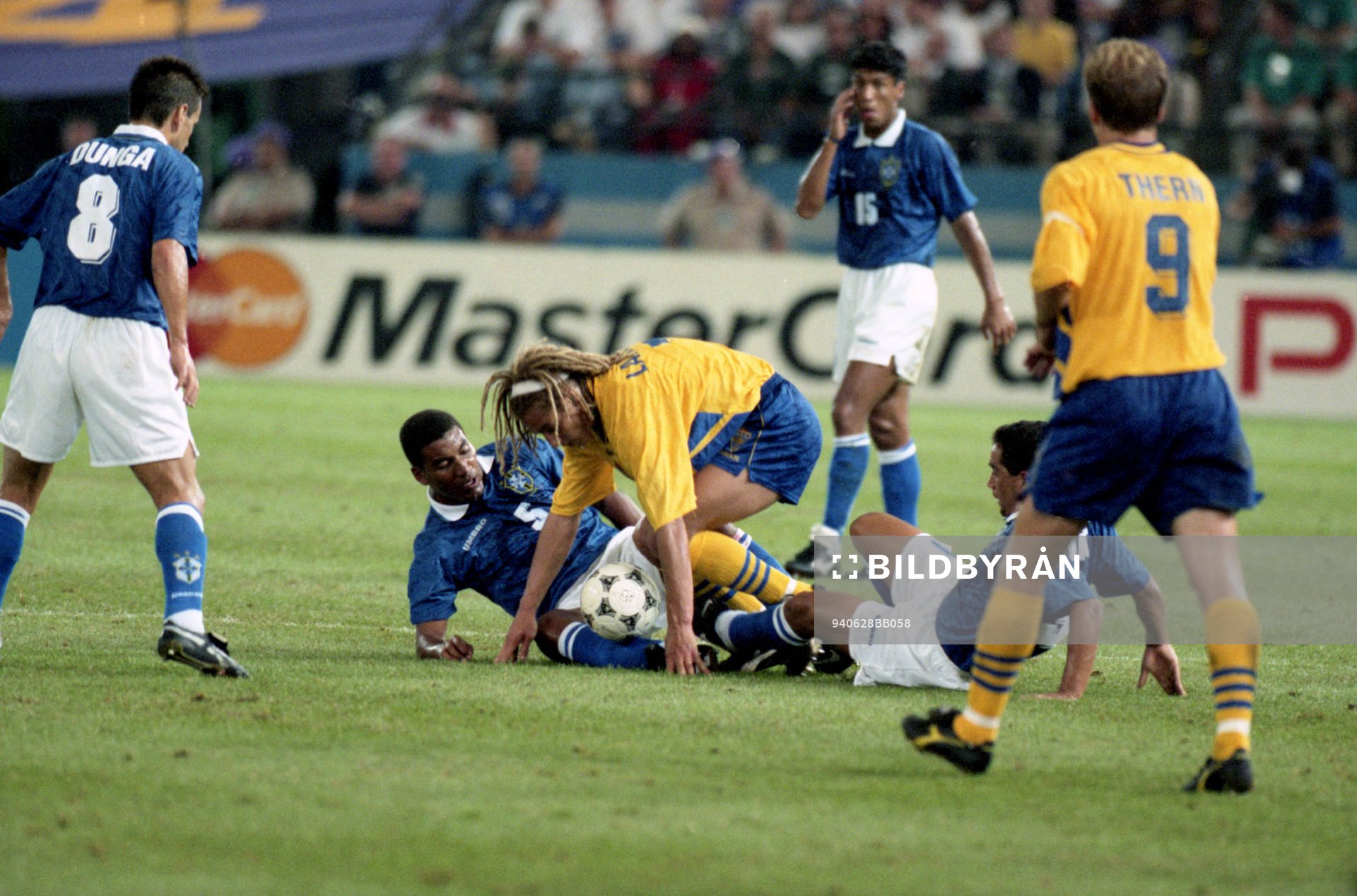 Silva Mauro, Brasilien och Henrik Larsson, Sverige