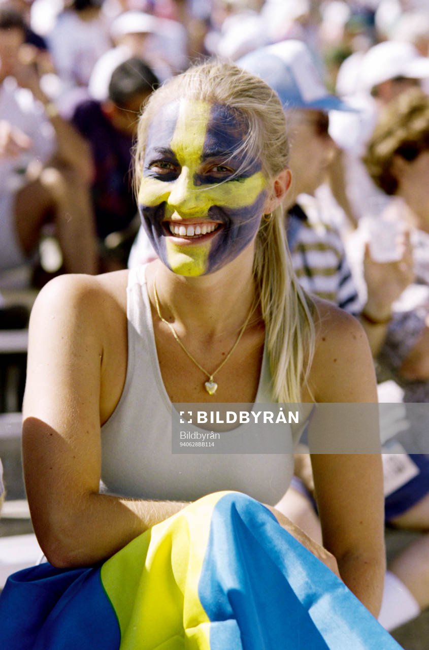 En svensk supporter