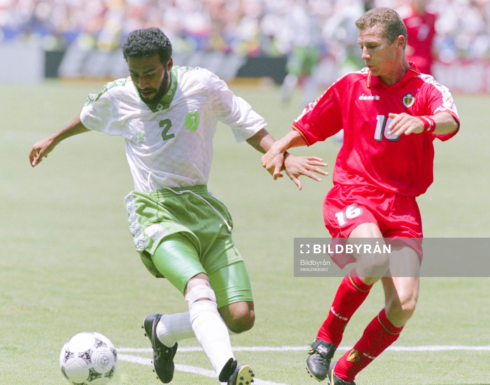 Football, FIFA World Cup 1994 (USA), Group F, Belgium -