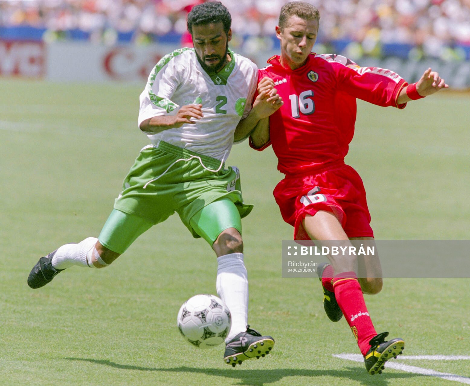 Football, FIFA World Cup 1994 (USA), Group F, Belgium -