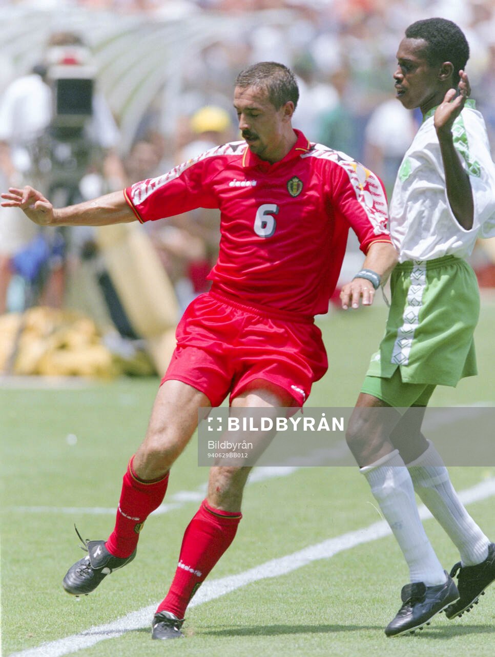 Football, FIFA World Cup 1994 (USA), Group F, Belgium -