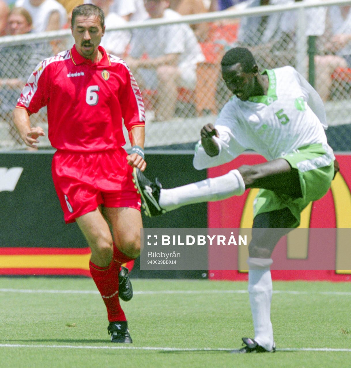 Football, FIFA World Cup 1994 (USA), Group F, Belgium -