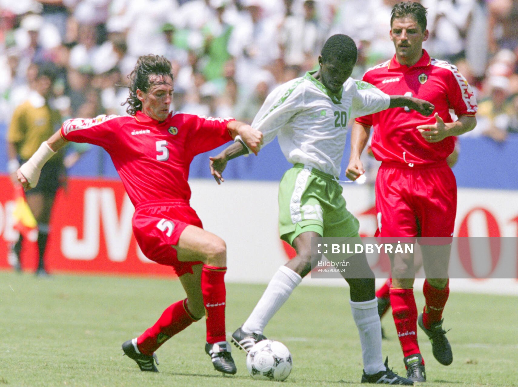 Football, FIFA World Cup 1994 (USA), Group F, Belgium -