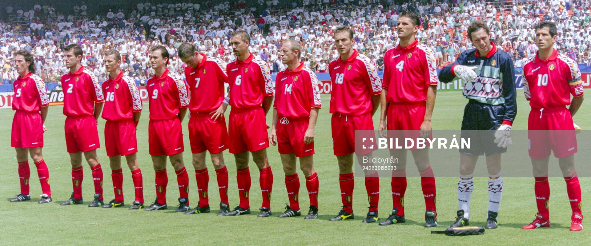 Football, FIFA World Cup 1994 (USA), Group F, Belgium -