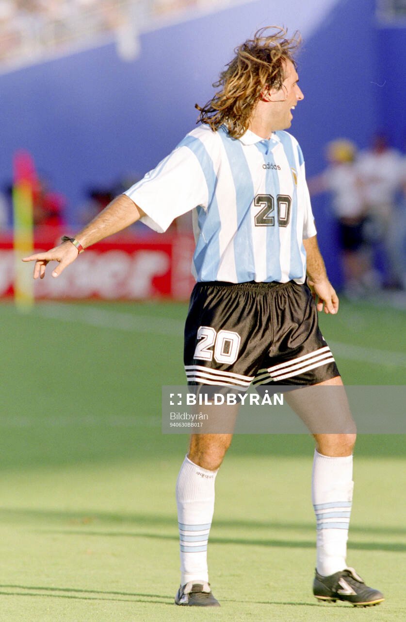Football, FIFA World Cup 1994 (USA), Group D, Argentina -