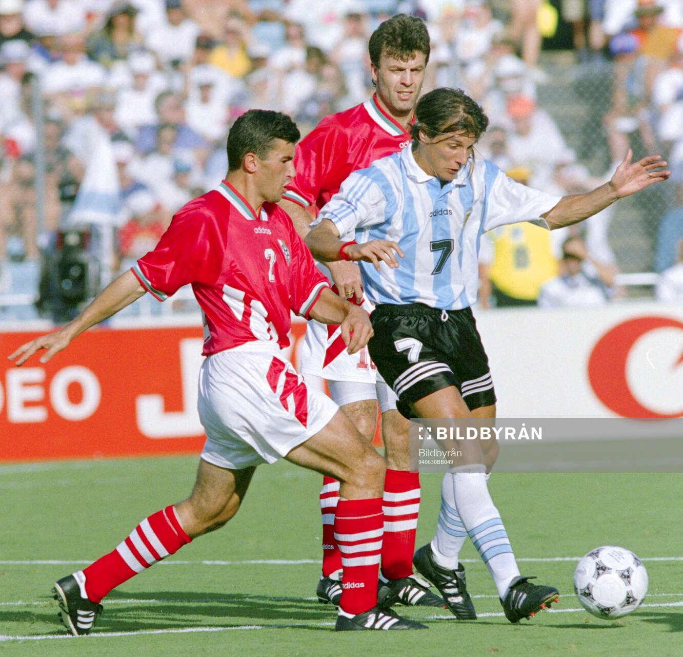 Football, FIFA World Cup 1994 (USA), Group D, Argentina -