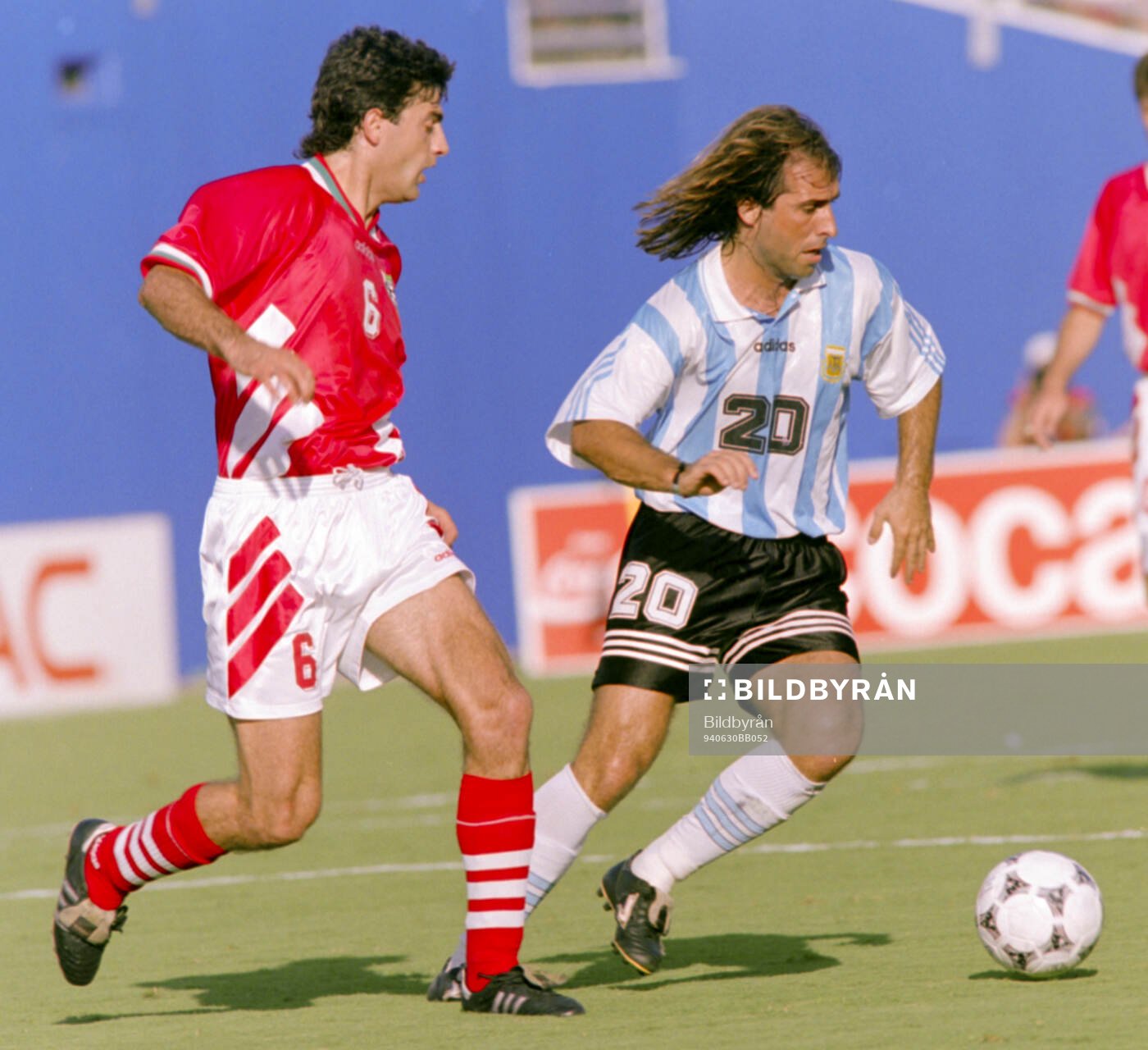 Football, FIFA World Cup 1994 (USA), Group D, Argentina -
