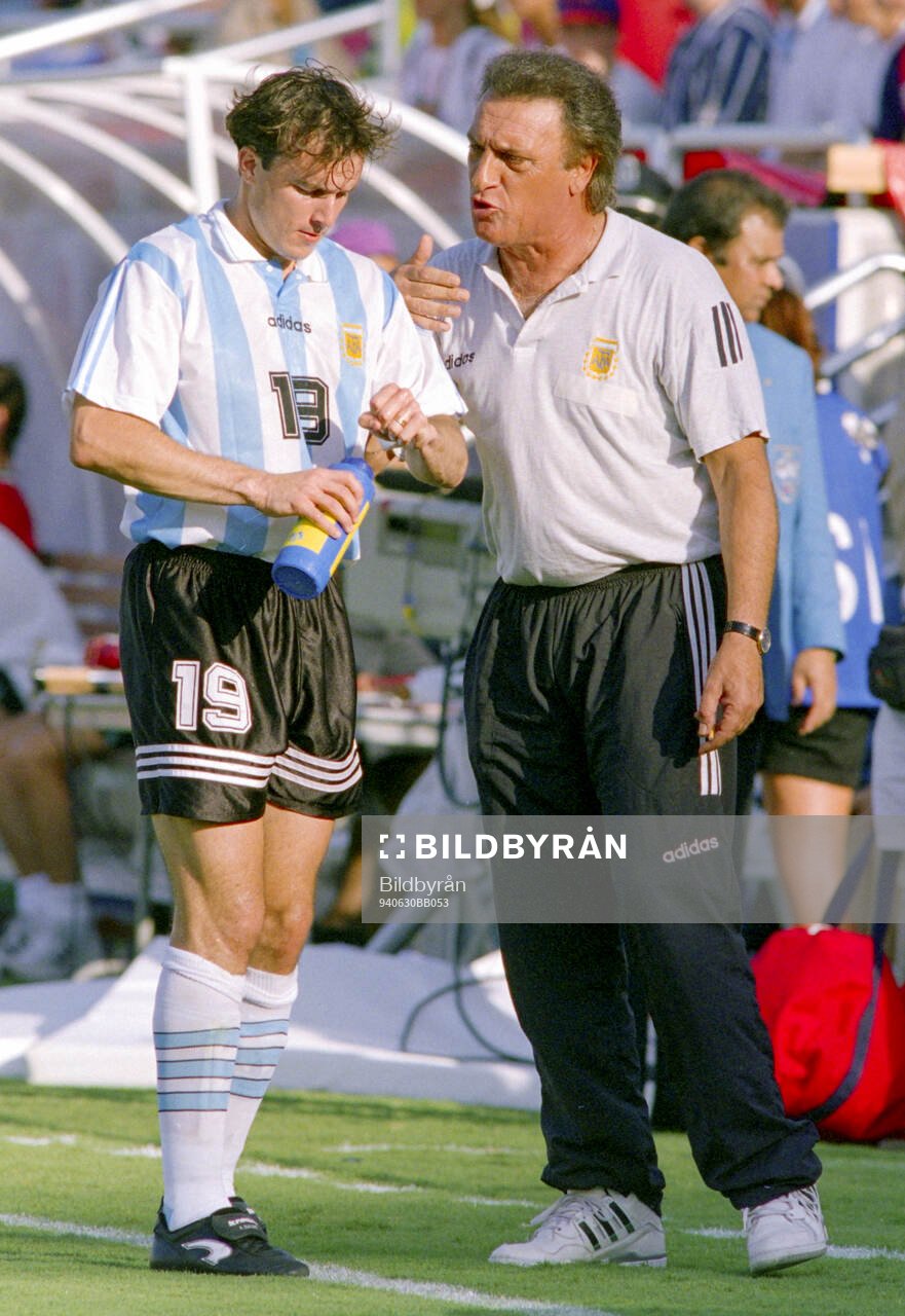 Football, FIFA World Cup 1994 (USA), Group D, Argentina -