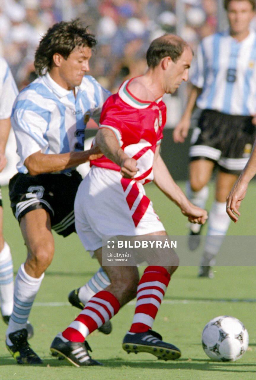 Football, FIFA World Cup 1994 (USA), Group D, Argentina -