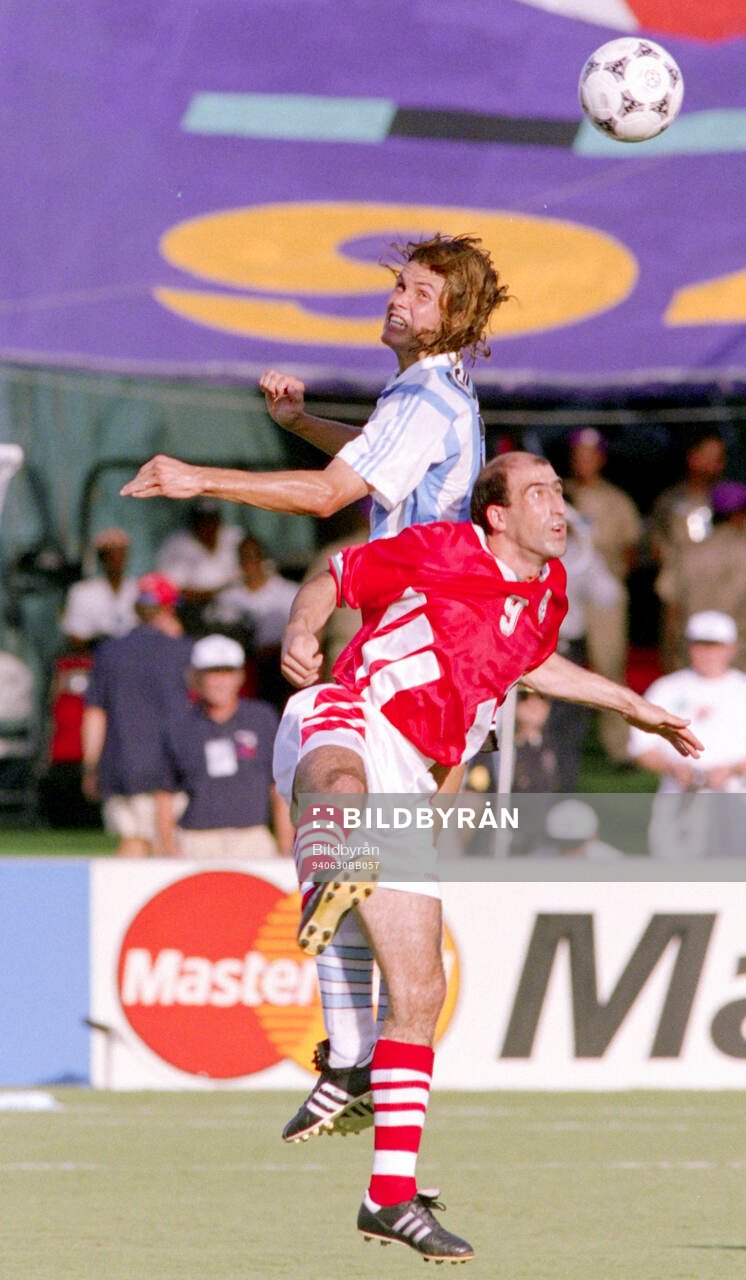 Football, FIFA World Cup 1994 (USA), Group D, Argentina -