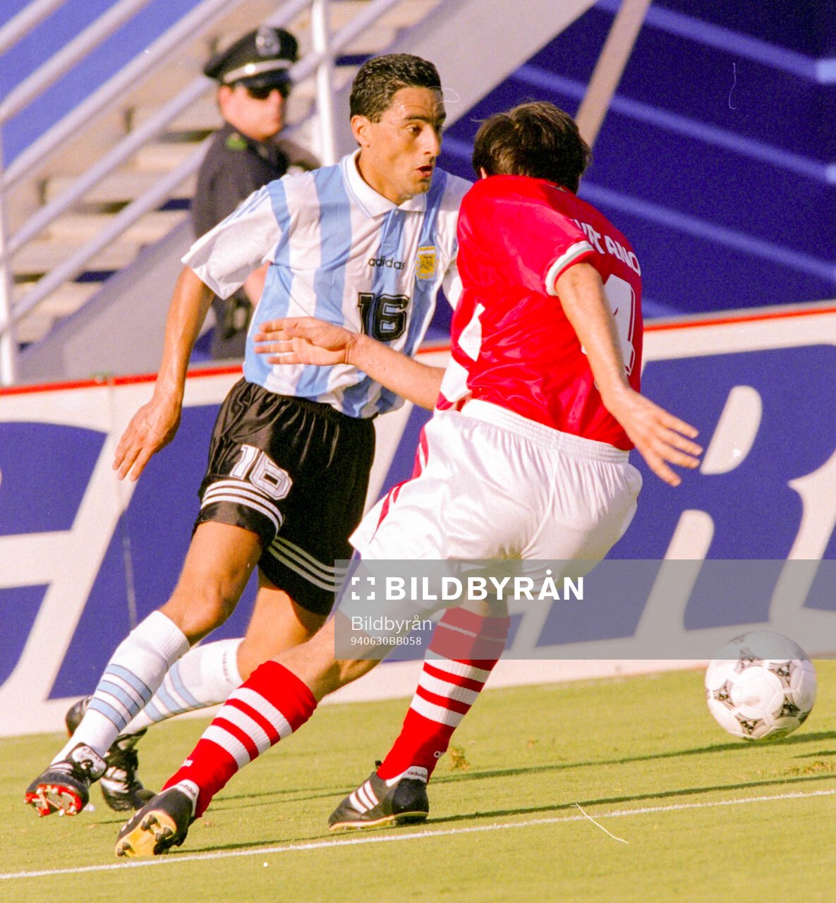 Football, FIFA World Cup 1994 (USA), Group D, Argentina -