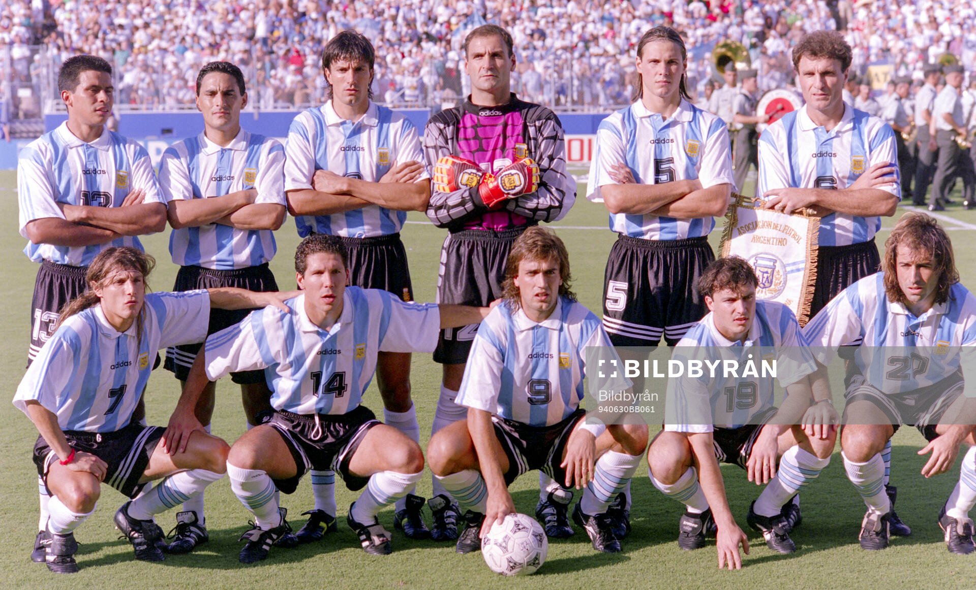 Football, FIFA World Cup 1994 (USA), Group D, Argentina -