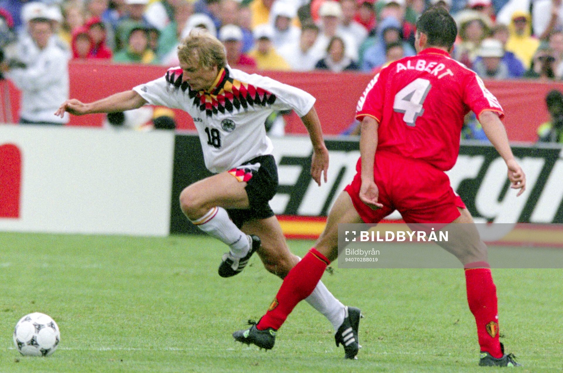 Football, FIFA World Cup 1994 (USA), Round of 16, Germany -