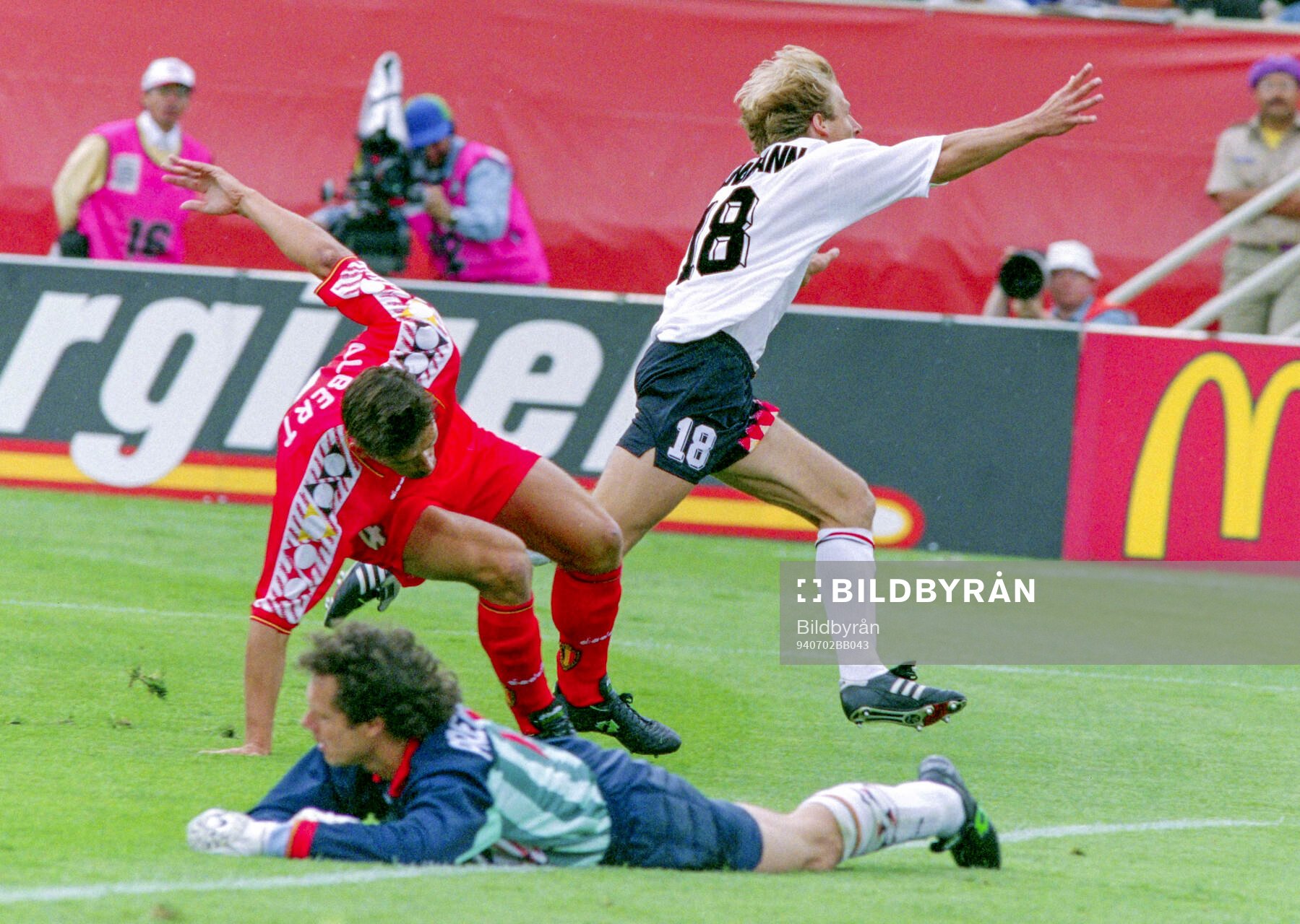 Football, FIFA World Cup 1994 (USA), Round of 16, Germany -