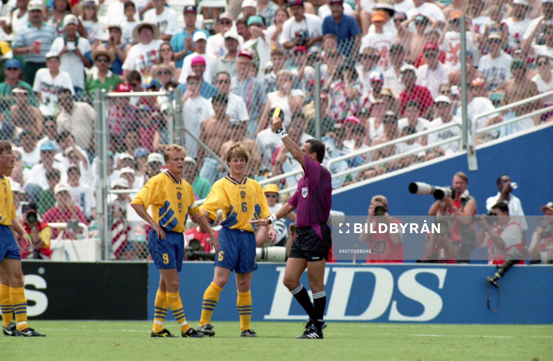 Fotboll, VM 94, Sverige - Saudiarabien, 3-1