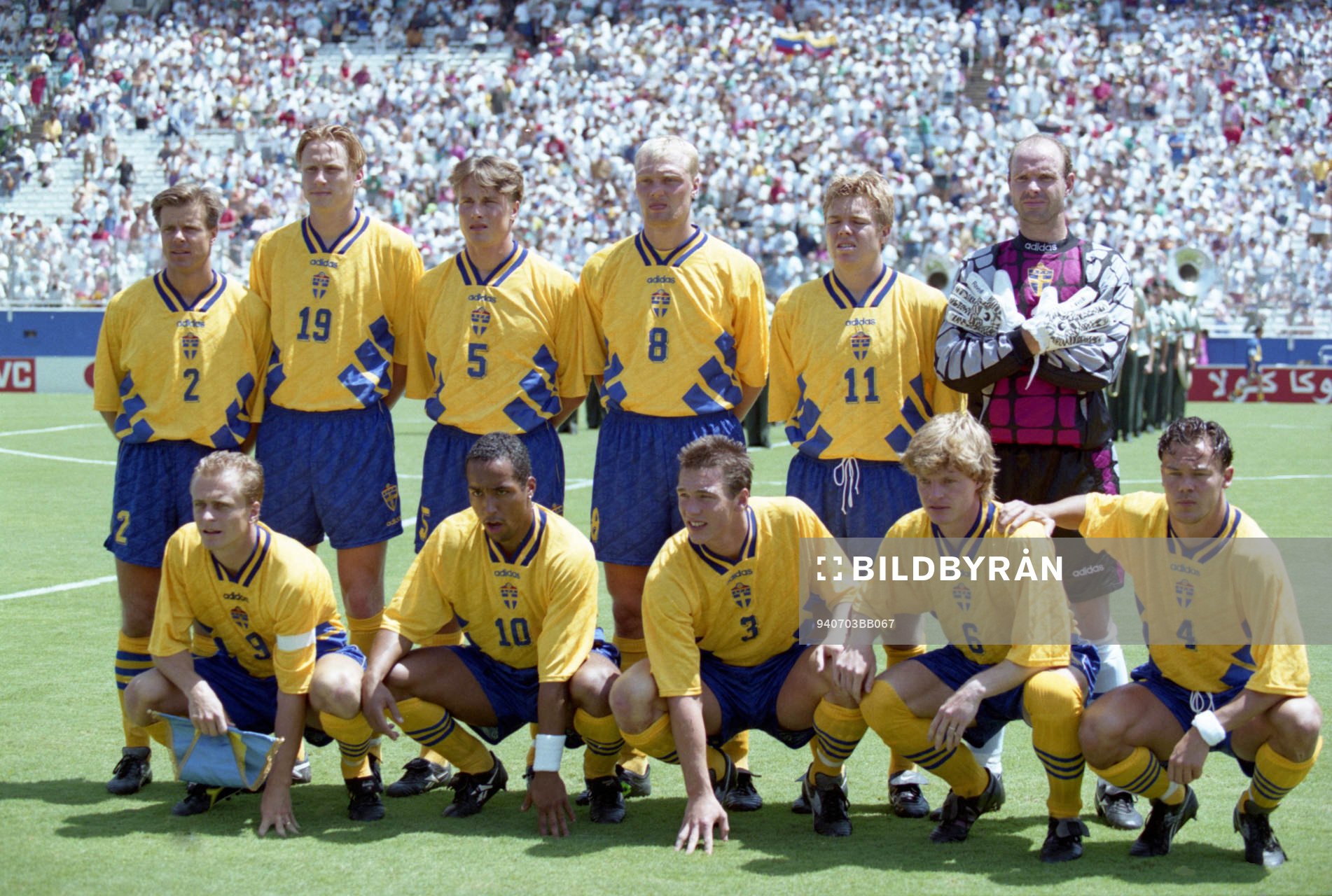 Roland Nilsson, Kennet Andersson, Roger Ljung, Klas