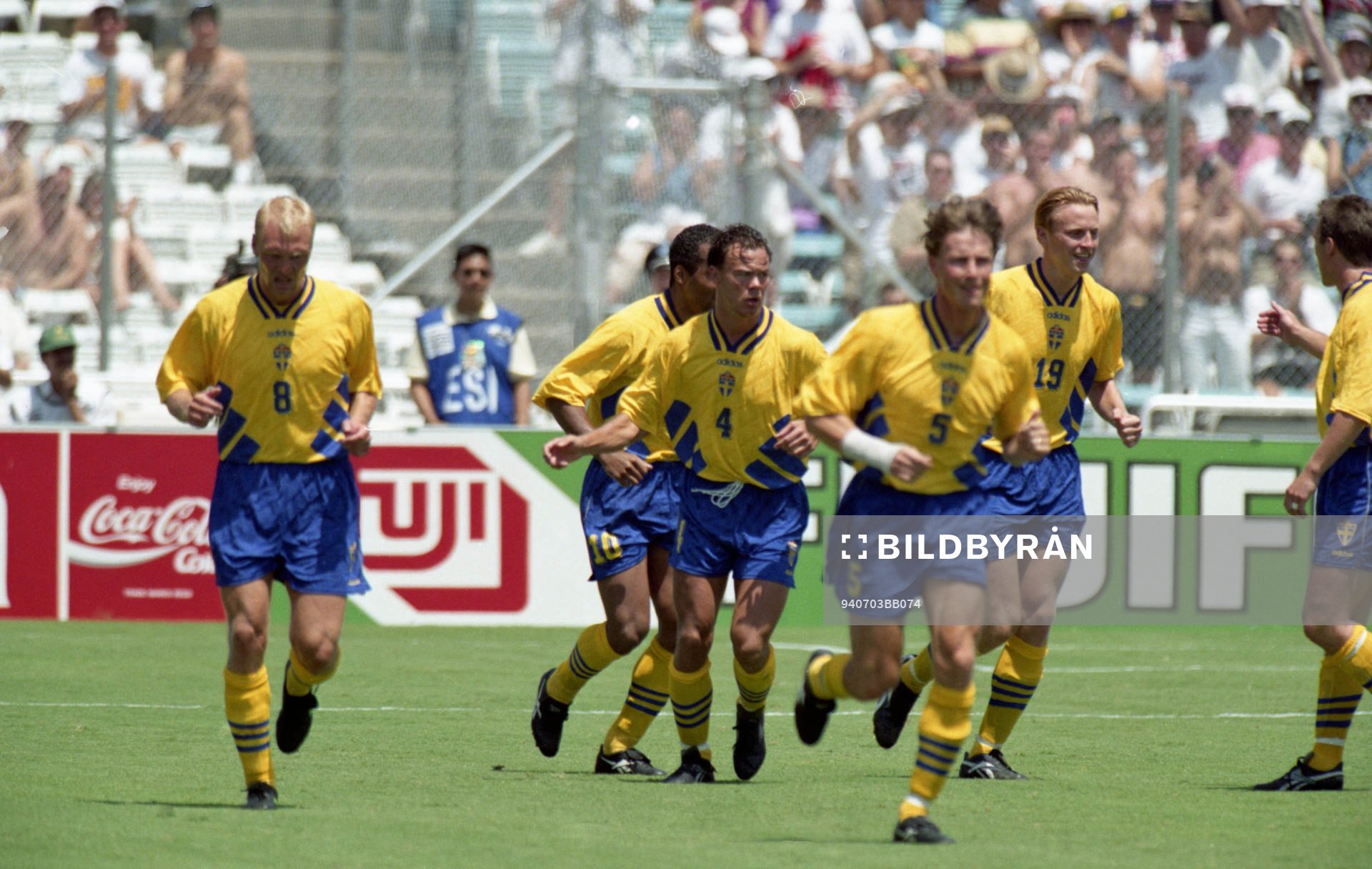 Klas Ingesson, Martin Dahlin, Joachim Björklund, Kennet