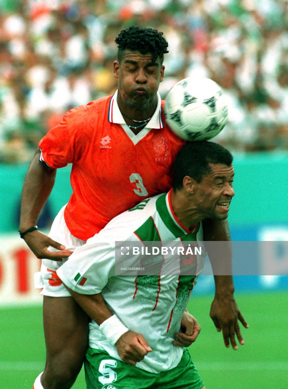 Frank Rijkaard och Paul McGrath