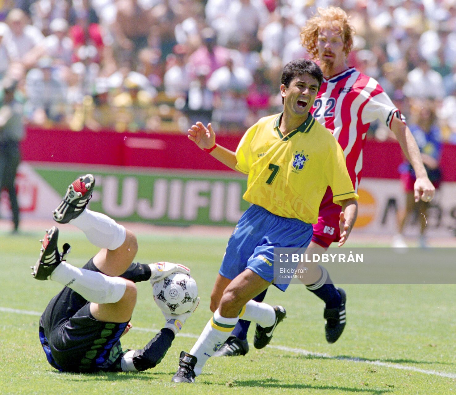 Football, FIFA World Cup 1994 (USA), Round of 16, Brazil -