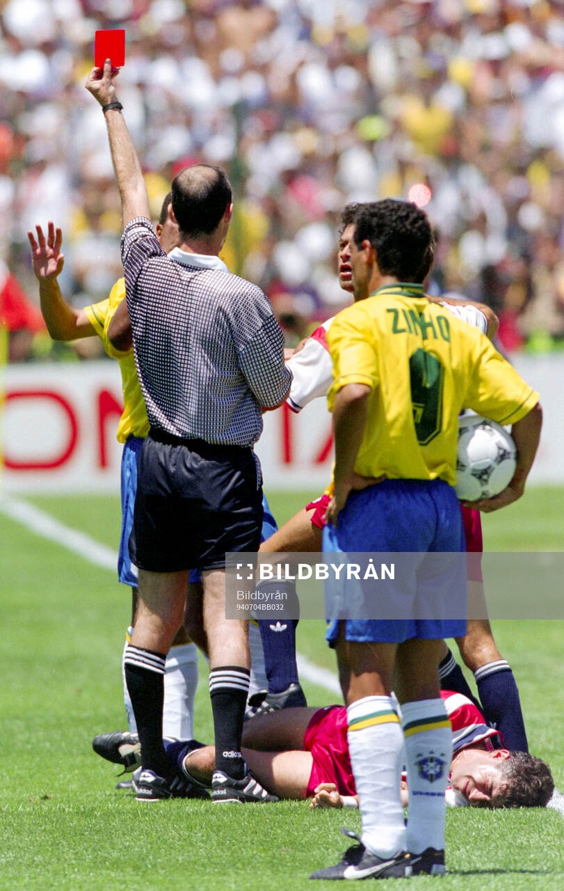 Football, FIFA World Cup 1994 (USA), Round of 16, Brazil -