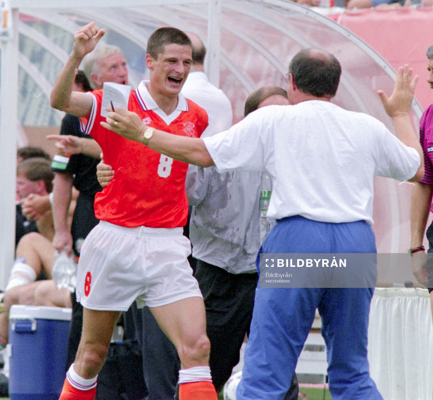 Football, FIFA World Cup 1994 (USA), Round of 16,