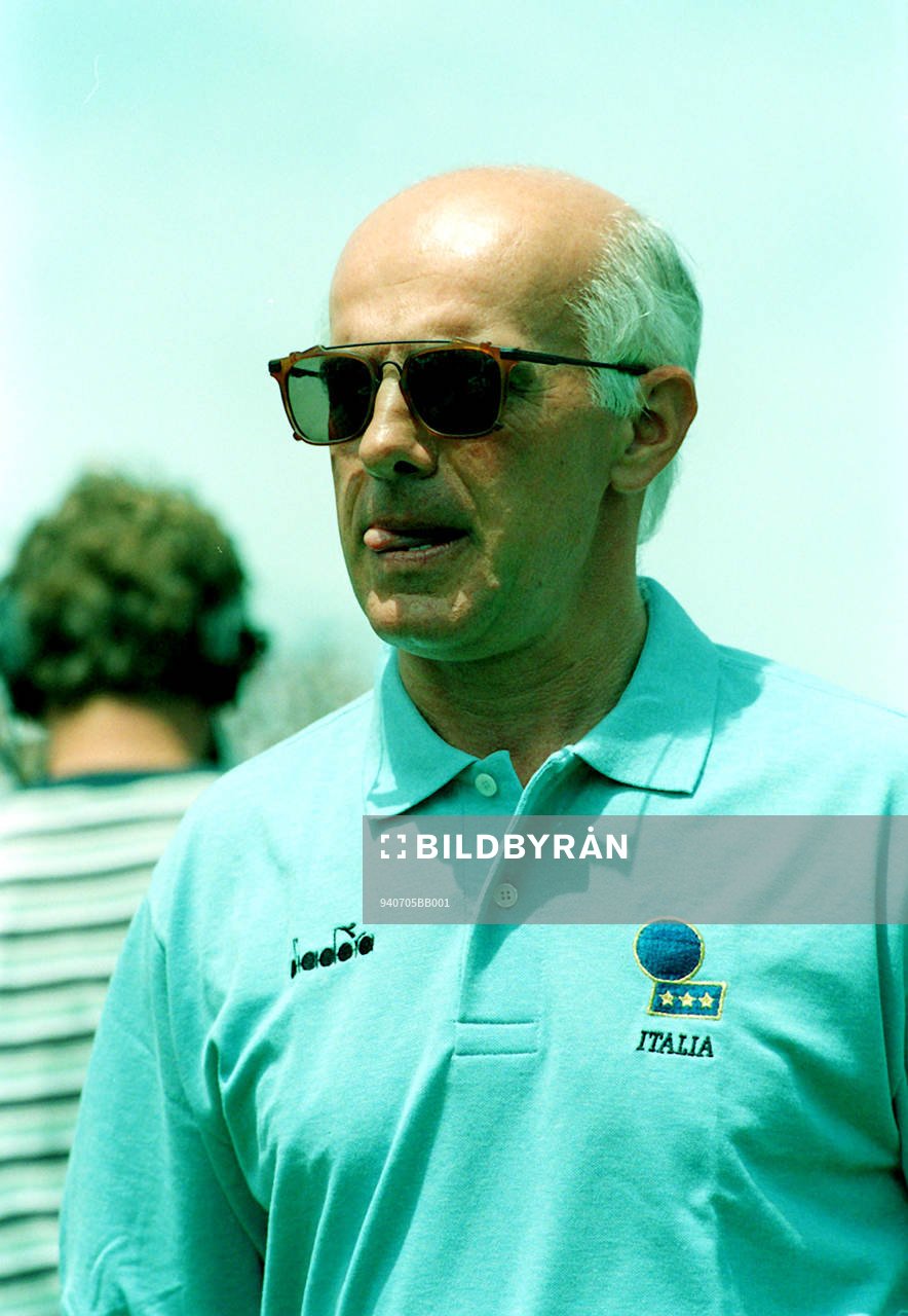  Arrigo Sacchi, förbundskapten Italien