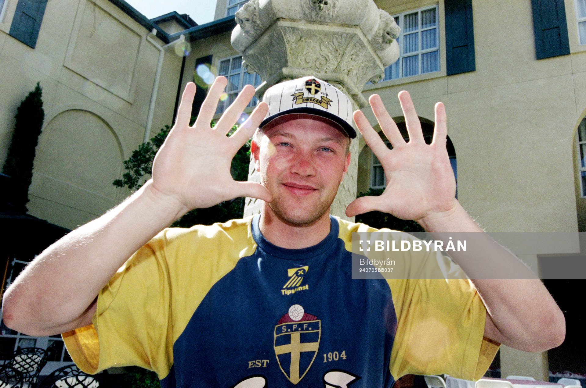 Magnus Hedman, målvakt i Sverige