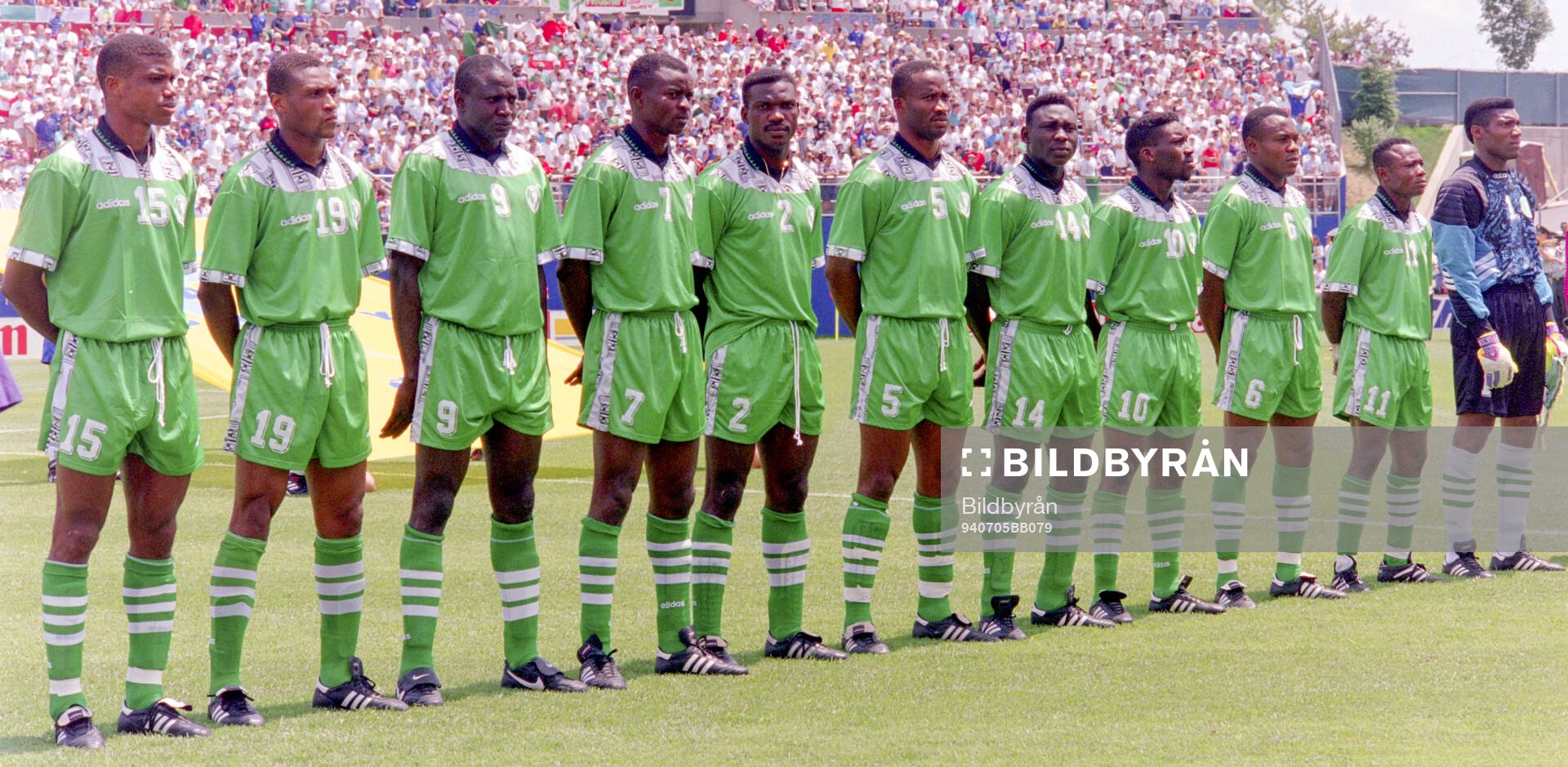 Football, FIFA World Cup 1994 (USA), Round of 16, Nigeria -