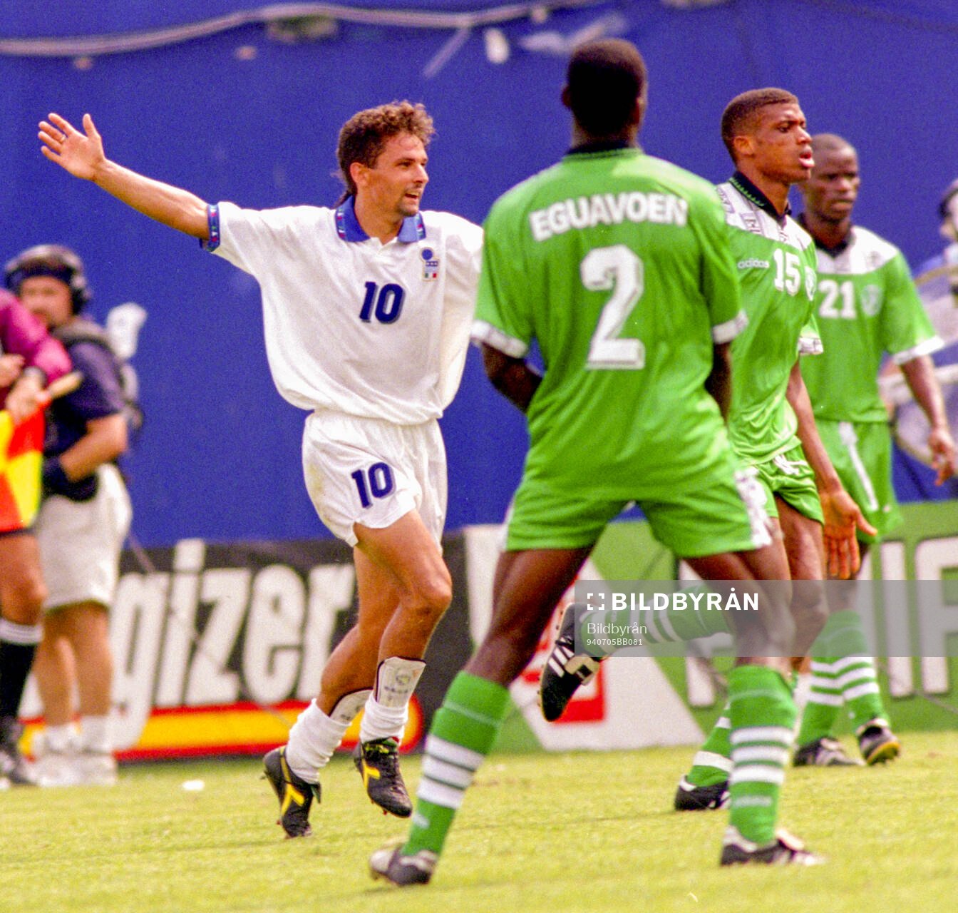 Football, FIFA World Cup 1994 (USA), Round of 16, Nigeria -