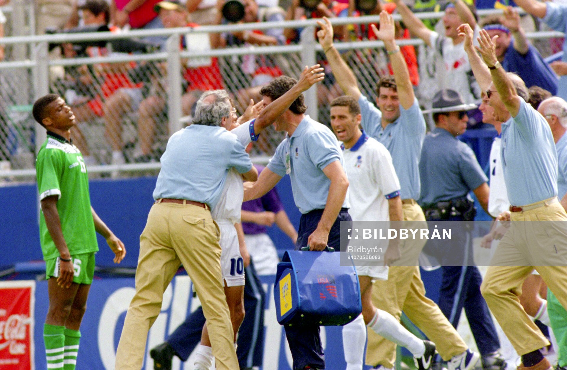 Football, FIFA World Cup 1994 (USA), Round of 16, Nigeria -