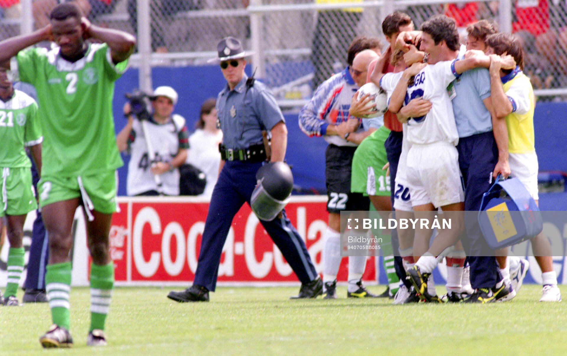 Football, FIFA World Cup 1994 (USA), Round of 16, Nigeria -