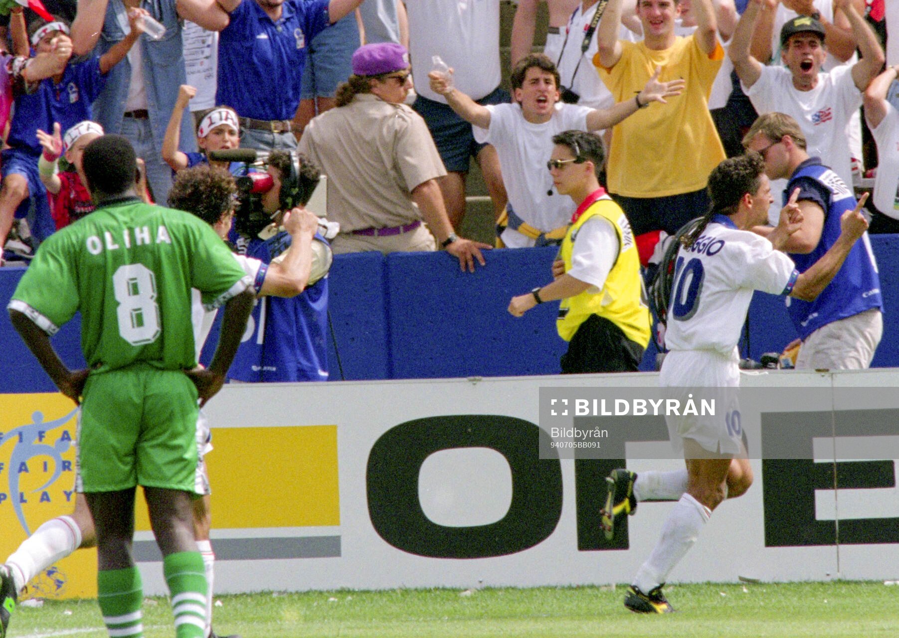 Football, FIFA World Cup 1994 (USA), Round of 16, Nigeria -