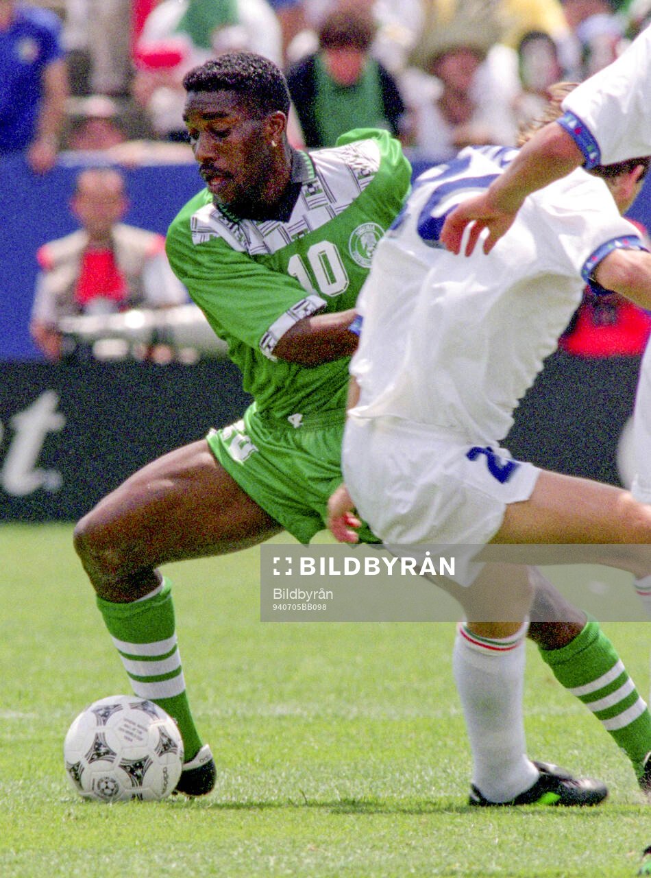 Football, FIFA World Cup 1994 (USA), Round of 16, Nigeria -