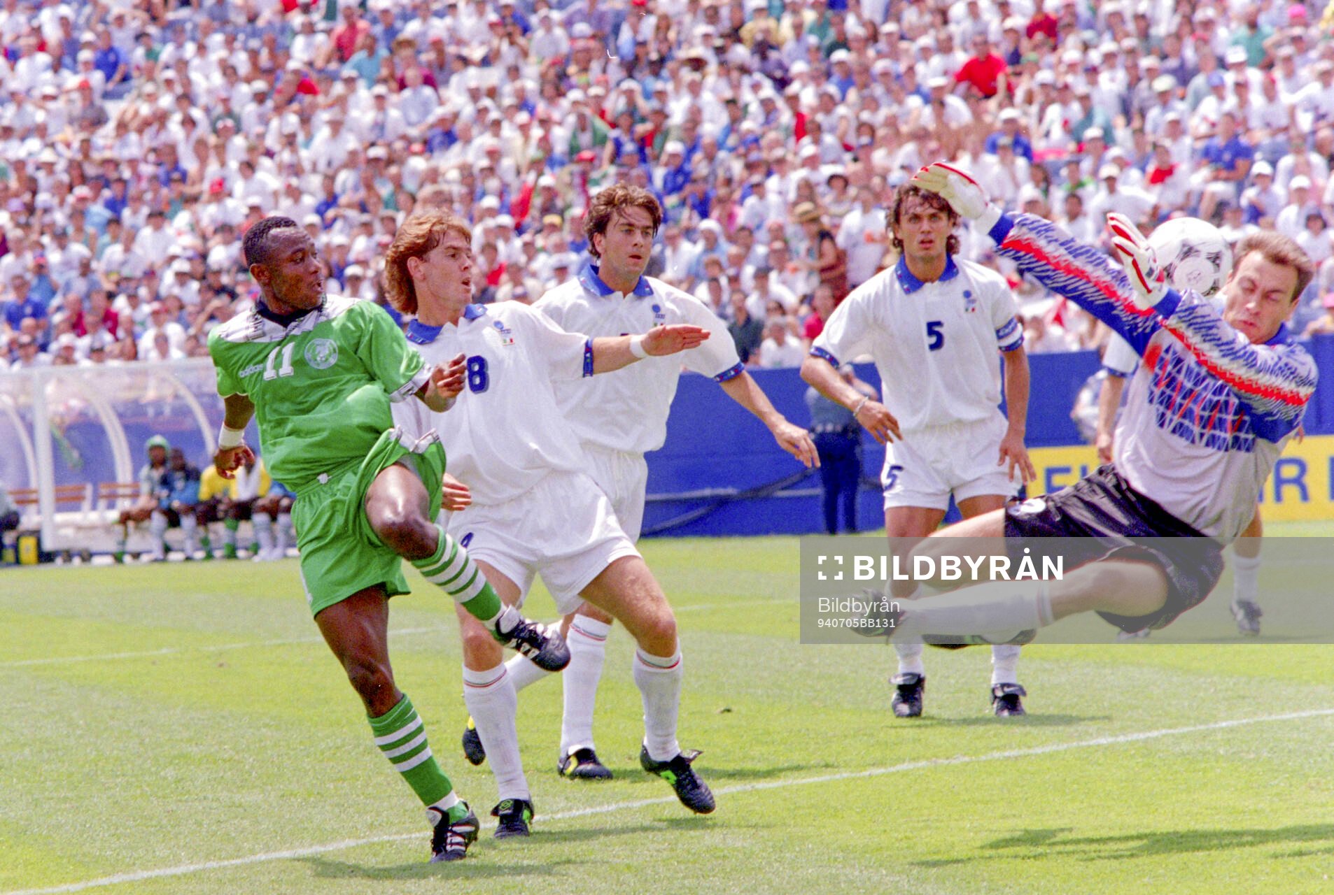 Football, FIFA World Cup 1994 (USA), Round of 16, Nigeria -