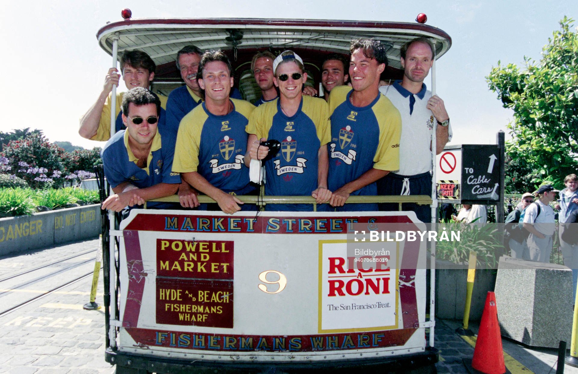 Magnus Erlingmark, Stefan Rehn, Gunnar Larsson, Pontus